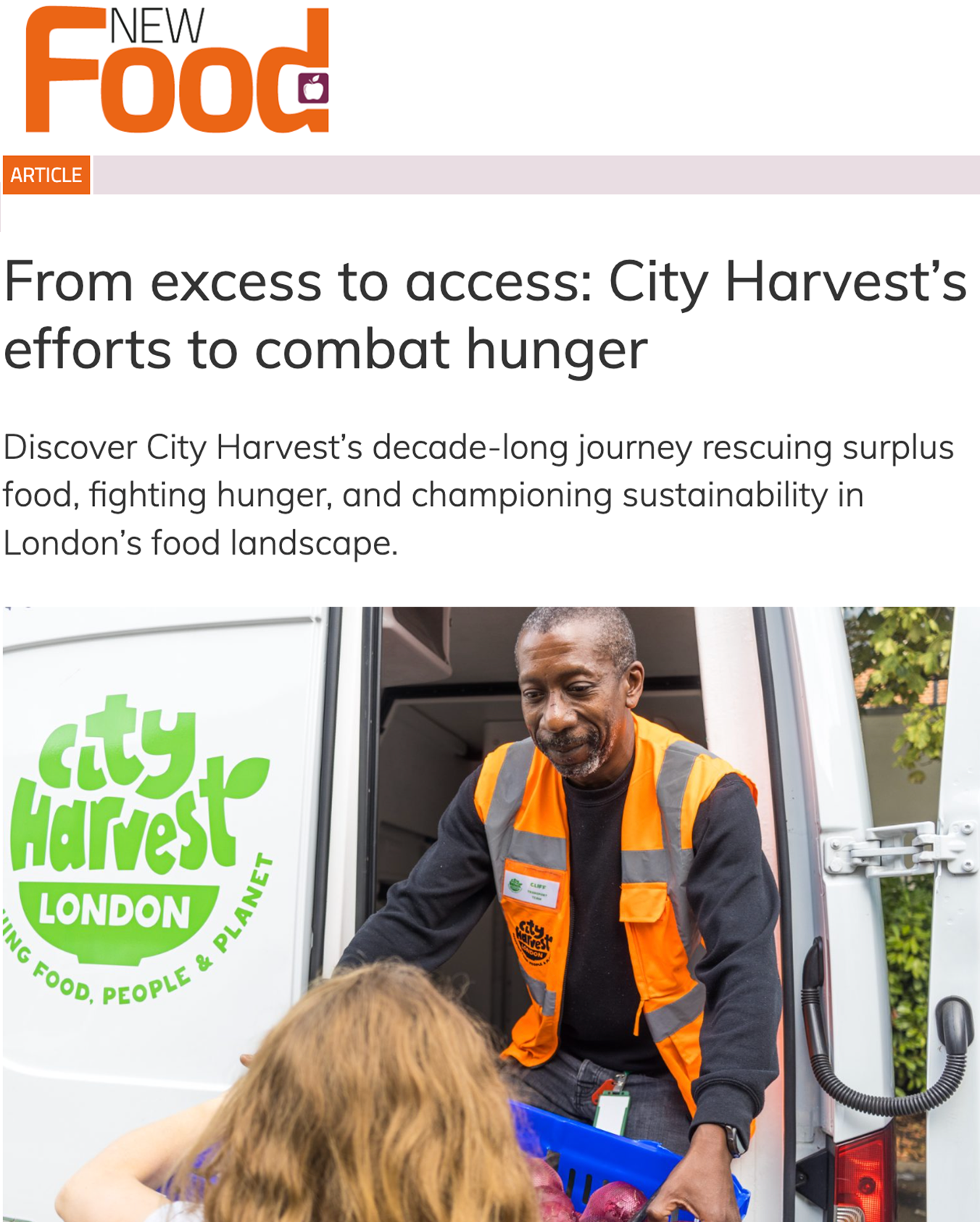 New Food 2025 Fiona Hollis